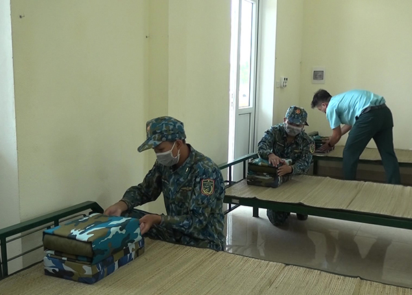 Các đơn vị thuộc Quân chủng Phòng không-Không quân trên địa bàn miền Trung triển khai các biện pháp phòng, chống dịch Covid-19