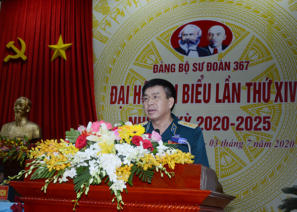 Đảng bộ Sư đoàn 367 tổ chức thành công Đại hội đại biểu Đảng bộ lần thứ XIV, nhiệm kỳ 2020-2025