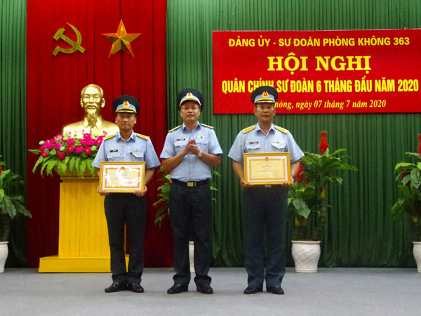 Sư đoàn 363 tổ chức hội nghị quân chính 6 tháng đầu năm 2020