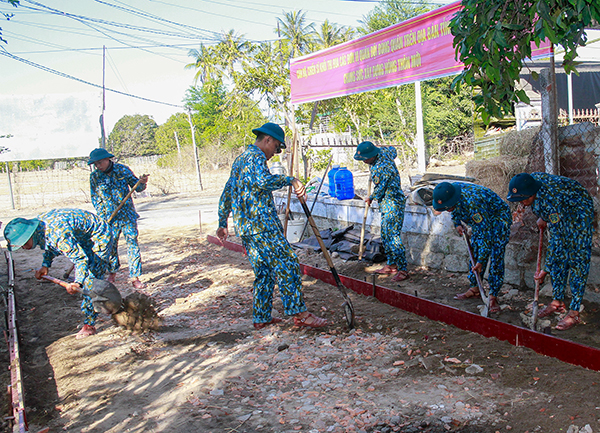 Hiệu quả trong thực hiện công tác dân vận ở Sư đoàn 377