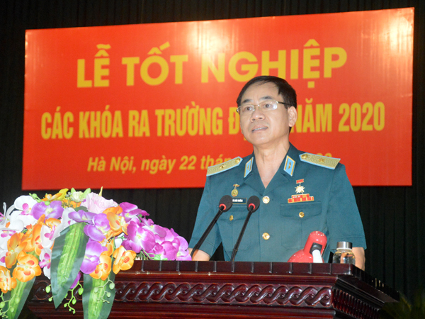 Học viện Phòng không - Không quân tổ chức Lễ tốt nghiệp các khóa ra trường đợt 4 năm 2020