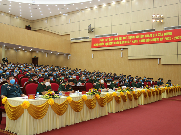 Khai mạc Đại hội đại biểu Đảng bộ Quân chủng Phòng không - Không quân lần thứ X, nhiệm kỳ 2020-2025