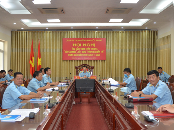 Quân ủy Trung ương, Bộ Quốc phòng tổng kết Phong trào thi đua “Dân vận khéo”, xây dựng “Đơn vị dân vận tốt” trong Quân đội giai đoạn 2016-2020