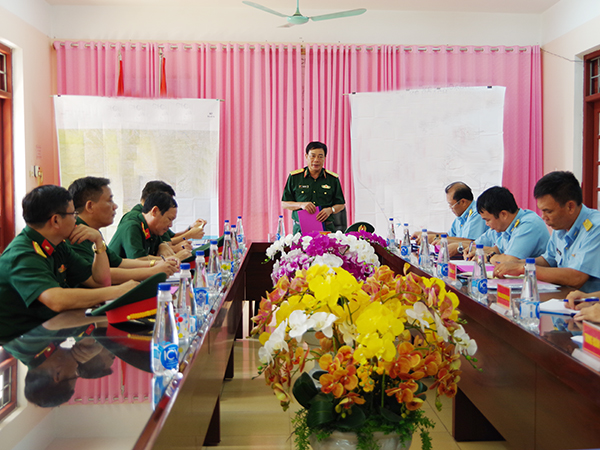 Cục Cứu hộ - Cứu nạn, Bộ Tổng Tham mưu kiểm tra Trung đoàn 923
