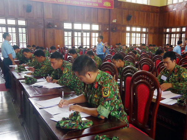 Khai mạc Hội thi Đại đội trưởng pháo phòng không và súng máy phòng không lực lượng Phòng không lục quân năm 2020