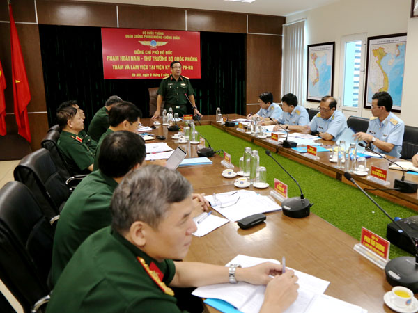 Bộ Quốc phòng kiểm tra Viện Kỹ thuật Phòng không - Không quân