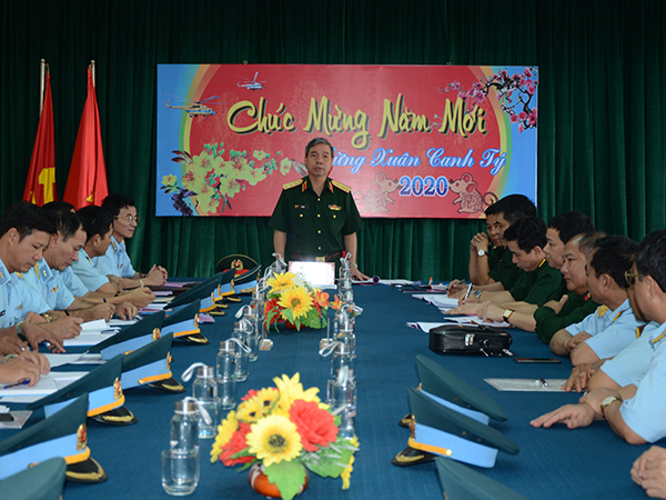 Bộ Quốc phòng kiểm tra sẵn sàng chiến đấu và công tác chuẩn bị đón Tết nguyên đán Canh Tý 2020 tại Trung đoàn 917