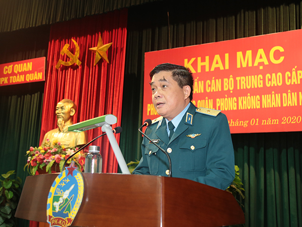 Tập huấn cán bộ trung, cao cấp Phòng không lục quân, Phòng không nhân dân năm 2020