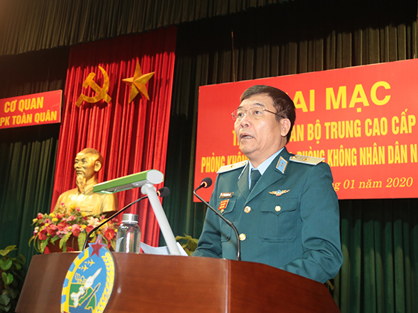 Tập huấn cán bộ trung, cao cấp Phòng không lục quân, Phòng không nhân dân năm 2020