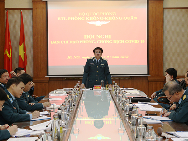 Tăng cường các biện pháp phòng, chống dịch Covid-19 trong Quân chủng Phòng không-Không quân