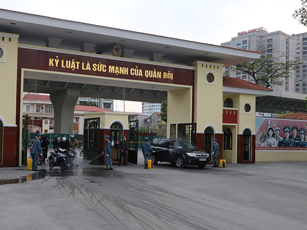 Quân chủng Phòng không-Không quân tăng cường các biện pháp phòng, chống dịch Covid-19