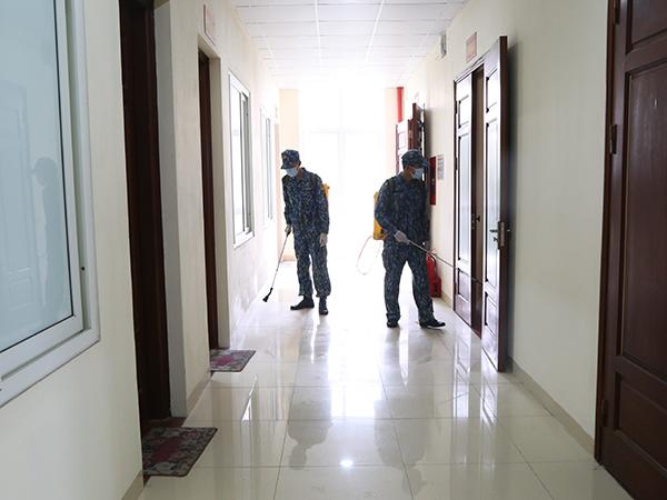 Quân chủng Phòng không-Không quân tăng cường các biện pháp phòng, chống dịch Covid-19