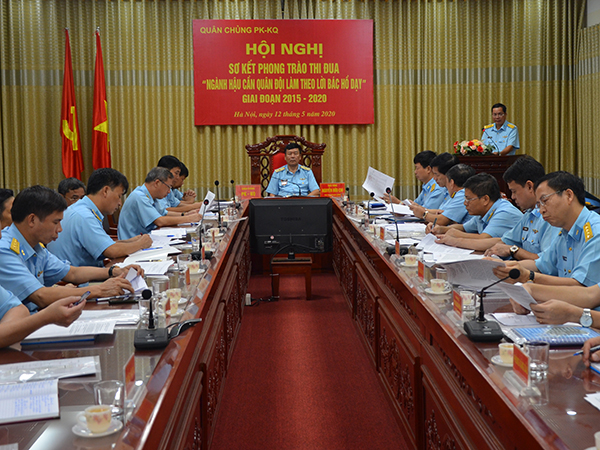 Sơ kết 5 năm Phong trào Thi đua “Ngành Hậu cần Quân đội làm theo lời Bác Hồ dạy” giai đoạn 2015 - 2020 trong Quân chủng PK-KQ