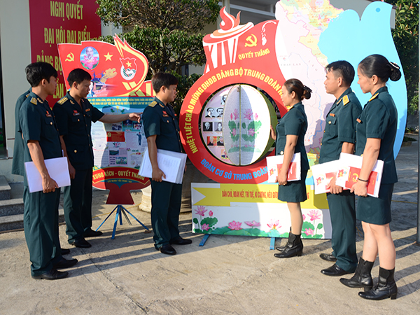 Đảng bộ Trung đoàn 282 tổ chức Đại hội đại biểu nhiệm kỳ 2020-2025