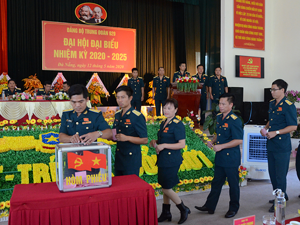 Đảng bộ Trung đoàn 929 tổ chức Đại hội đại biểu nhiệm kỳ 2020-2025