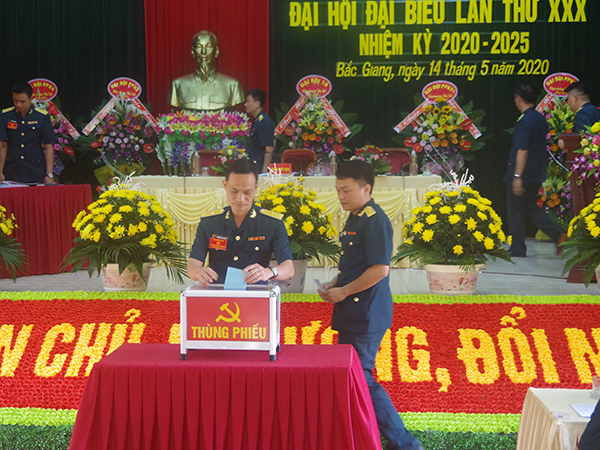 Đảng bộ Trung đoàn 228 tổ chức Đại hội đại biểu  nhiệm kỳ 2020-2025