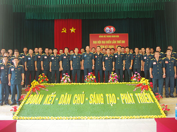 Trung đoàn 920 tổ chức Đại hội đại biểu Đảng bộ lần thứ XVI