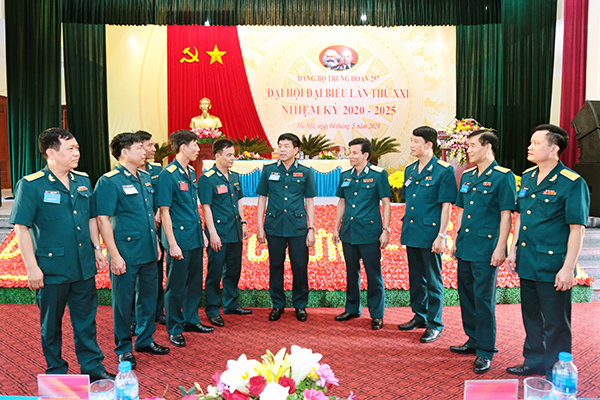 Đảng bộ Trung đoàn 257 tổ chức Đại hội đại biểu nhiệm kỳ 2020-2025