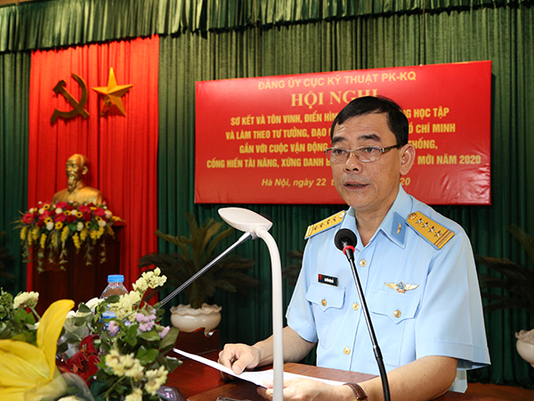 Đảng ủy Cục kỹ thuật Phòng không-Không quân sơ kết và tôn vinh nhiều điển hình tiên tiến trong học tập và làm theo tư tưởng, đạo đức, phong cách Hồ Chí Minh