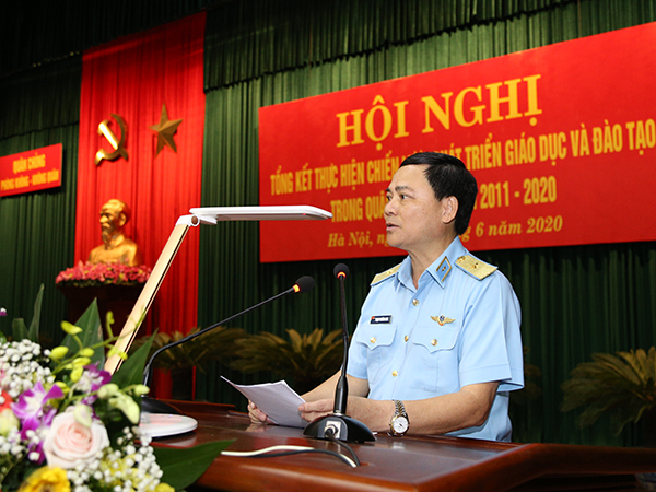 Quân chủng Phòng không-Không quân tổng kết thực hiện Chiến lược phát triển GD-ĐT trong Quân đội giai đoạn 2011-2020