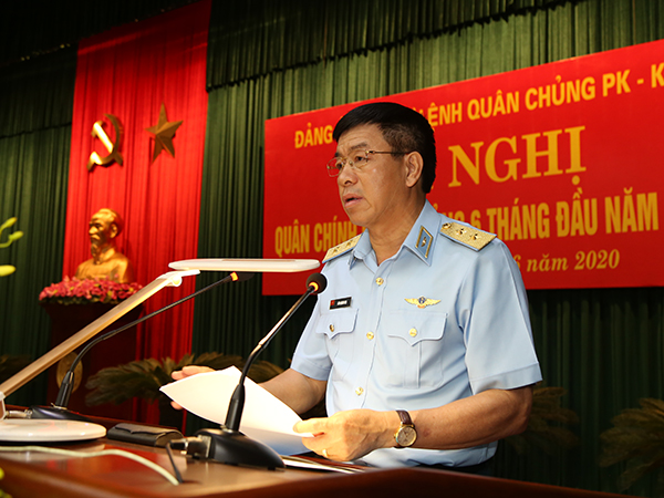 Quân chủng Phòng không-Không quân tổ chức hội nghị quân chính 6 tháng đầu năm 2020