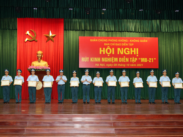 Quân chủng Phòng không - Không quân tổ chức thành công Diễn tập “MB-21”