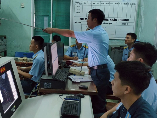 Sư đoàn 372 tổ chức Hội thao kíp chiến đấu trạm ra đa năm 2021