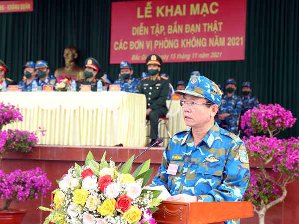 Quân chủng Phòng không - Không quân tổ chức Diễn tập, bắn đạn thật các lực lượng phòng không năm 2021