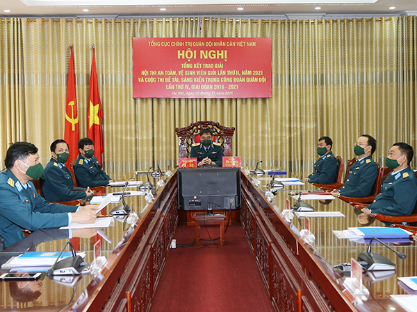 Quân chủng Phòng không - Không quân đoạt giải nhất Cuộc thi Đề tài, sáng kiến trong Công đoàn Quân đội lần thứ IV, giai đoạn 2016-2021