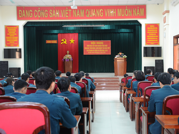 Kho K332 rút kinh nghiệm thực hiện văn hóa “văn minh - lành mạnh” khi giao tiếp và sử dụng đồ uống có cồn
