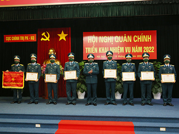 Cục Chính trị Phòng không - Không quân triển khai nhiệm vụ năm 2022