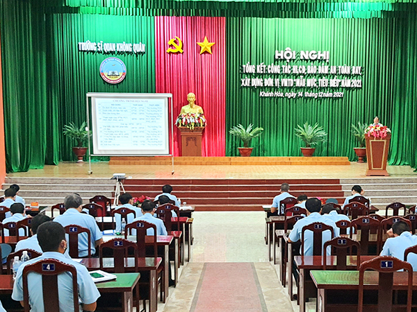 Trường Sĩ quan Không quân tổng kết công tác huấn luyện chiến đấu, bảo đảm an toàn bay và xây dựng đơn vị vững mạnh toàn diện “mẫu mực, tiêu biểu” năm 2021