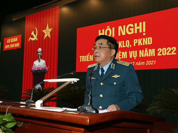 Cơ quan Chủ nhiệm Phòng không toàn quân triển khai nhiệm vụ năm 2022