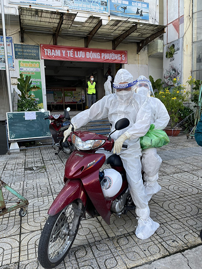 Tình quân dân trong tâm dịch