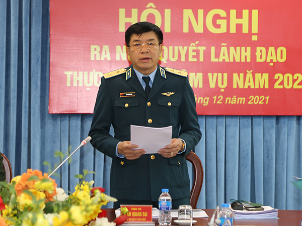 Đảng ủy Quân chủng Phòng không - Không quân ra Nghị quyết lãnh đạo thực hiện nhiệm vụ năm 2022