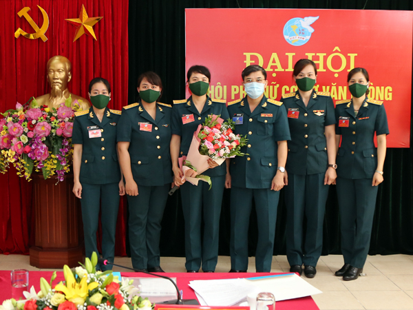 Hội Phụ nữ cơ sở Văn phòng Bộ Tư lệnh Quân chủng PK-KQ tổ chức Đại hội nhiệm kỳ 2021-2026