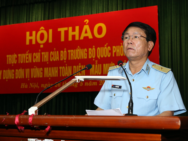 Quân chủng Phòng không - Không quân tổ chức Hội thảo đóng góp ý kiến vào Dự thảo Chỉ thị của Bộ trưởng Bộ Quốc phòng