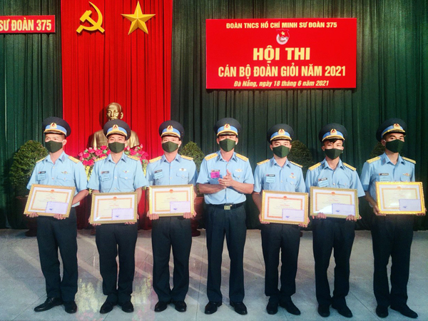 Sư đoàn 375 tổ chức Hội thi Cán bộ Đoàn giỏi năm 2021