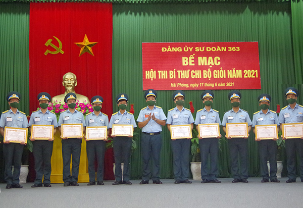 Đảng ủy Sư đoàn 363 tổ chức Hội thi Bí thư chi bộ giỏi năm 2021