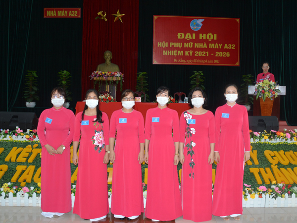 Hội Phụ nữ Nhà máy A32 tổ chức Đại hội nhiệm kỳ 2021-2026