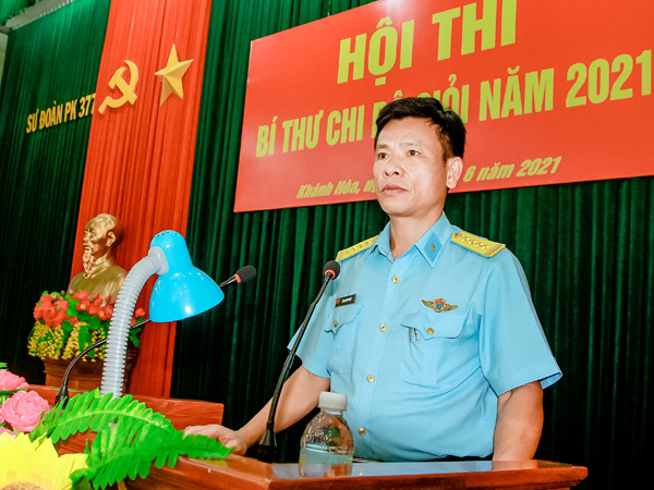 Sư đoàn 377 tổ chức Hội thi Bí thư chi bộ giỏi năm 2021