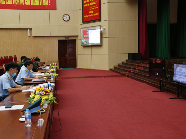 Quân chủng Phòng không - Không quân tổ chức thành công Hội thi Báo cáo viên giỏi năm 2021