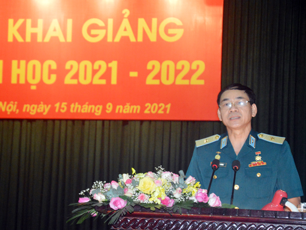 Các học viện, nhà trường trong Quân chủng Phòng không - Không quân khai giảng năm học 2021-2022