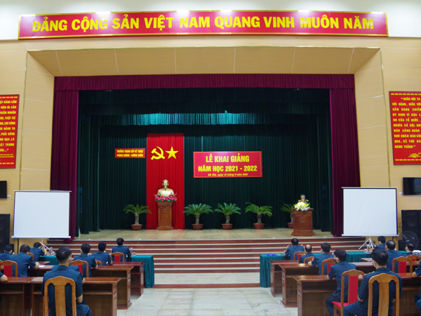 Các học viện, nhà trường trong Quân chủng Phòng không - Không quân khai giảng năm học 2021-2022