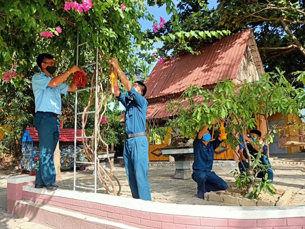Hiệu quả từ mô hình “Câu lạc bộ chiến sĩ xanh”
