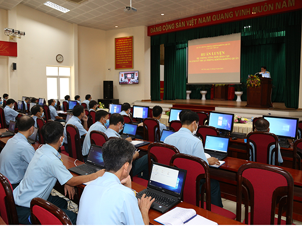 Huấn luyện, triển khai sử dụng thử nghiệm Hệ thống tổng hợp, báo cáo ngành Kỹ thuật Phòng không-Không quân