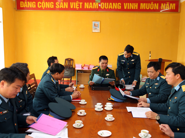 Bộ Tổng Tham mưa kiểm tra Trung đoàn 218