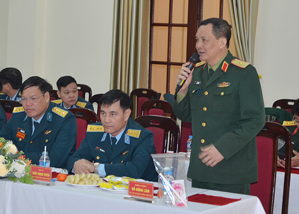 Quân chủng Phòng không - Không quân gặp mặt cơ quan thông tấn, báo chí đầu Xuân Tân Sửu 2021