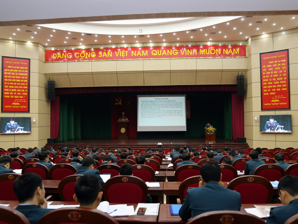 Quân chủng Phòng không - Không quân tập huấn nghiệp vụ tổng điều tra kinh tế và cơ sở hành chính năm 2021