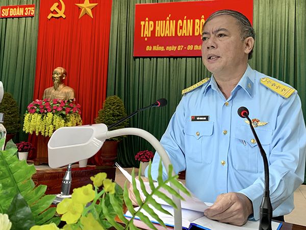 Sư đoàn 375 tập huấn cán bộ năm 2021